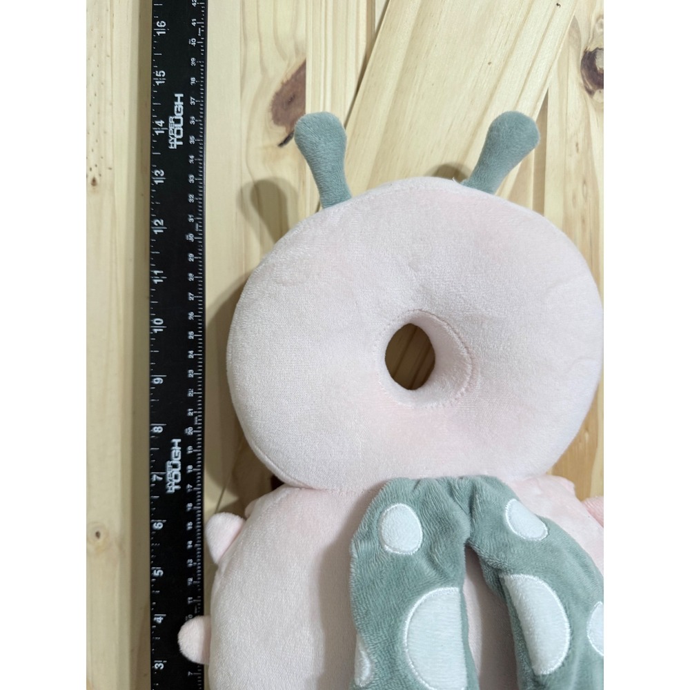 Baby Backpack Toddler Safety Cushion Pad Pink Butterfly Bee Plush